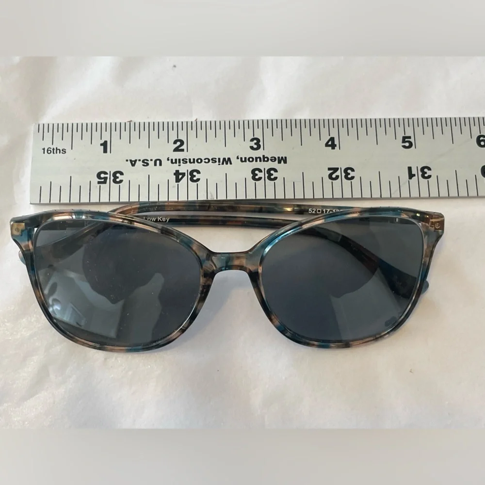 KENSIE Eyeglasses Frame LOW KEY 52/17/135 Tortoise Turquoise FLEX HINGE